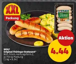 PENNY WOLF Original Thüringer Bratwurst Angebot