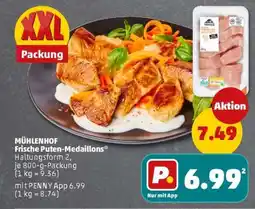 PENNY MÜHLENHOF Frische Puten-Medaillons Angebot