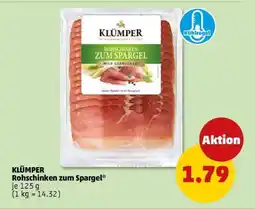 PENNY Rohschinken zum Spargel Angebot