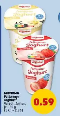 PENNY MILPRIMA Fettarmer Joghurt Angebot