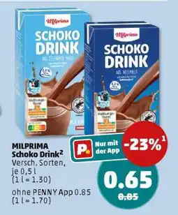 PENNY MILPRIMA Schoko Drink² Angebot