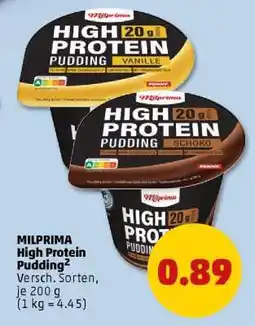 PENNY MILPRIMA High Protein Pudding Angebot