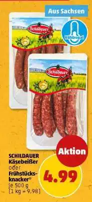 PENNY SCHILDAUER Käsebeißer oder Frühstücks-Knacker Angebot