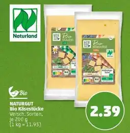 PENNY NATURGUT Bio Käsestücke Angebot
