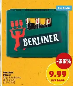 PENNY BERLINER Pilsner Angebot