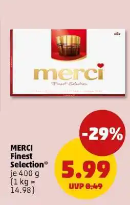 PENNY Merci Finest Selection Angebot