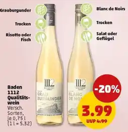 PENNY Baden 1112 Qualitätswein Angebot