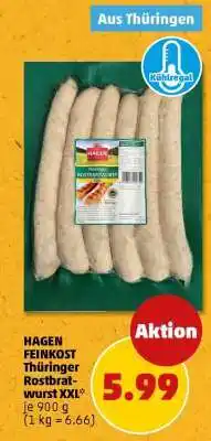 PENNY HAGEN FEINKOST Thüringer Rostbratwurst XXL Angebot