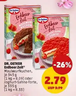 PENNY DR. OETKER Erdbeer Zeit Angebot