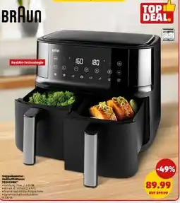 PENNY Doppelkammmer-Heißluftfritteuse Angebot