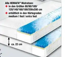 Ostermann Hemafa Taschenfederkernmatratze Aqua Ortho 700 Angebot