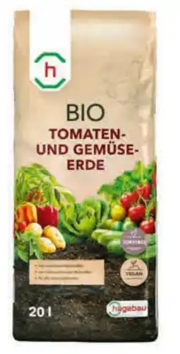 Hagebau Humoflor Bio-Tomaten- und -Gemüseerde Angebot