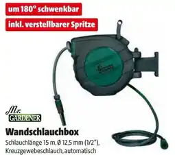 Hagebau Mr. Gardener Wandschlauchbox Angebot
