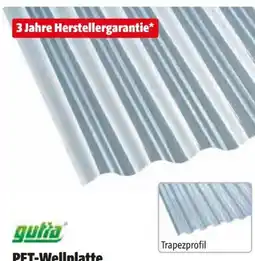 Hagebau Gutta PET-Wellplatte Sinus Angebot