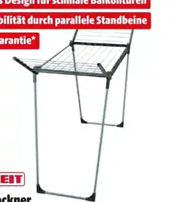 Hagebau Leifheit Standtrockner Pegasus 150 Solid Slim Angebot