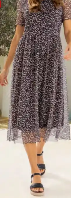 AWG Mode Lisa Tossa Damen Mesh-Kleid Angebot