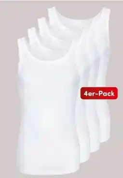 AWG Mode Jim Spencer Herren Feinripp Unterhemden 4er Pack Angebot