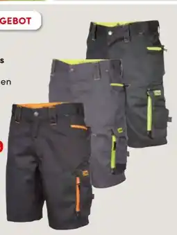 AWG Mode Worker Arbeitsshorts Neon Angebot