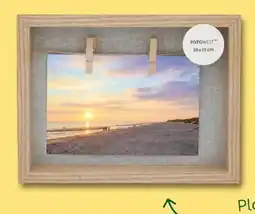 Rossmann Fotowelt Holzrahmen mit Klammern Angebot