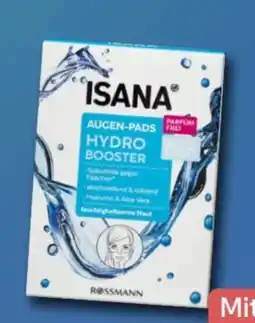 Rossmann Isana Hydro Booster Augenpads Angebot
