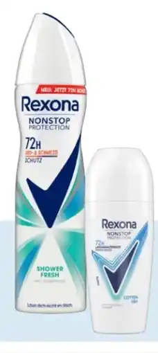 Rossmann Rexona Nonstop Protection Deospray Angebot