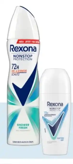 Rossmann Rexona Nonstop Protection Deospray Angebot