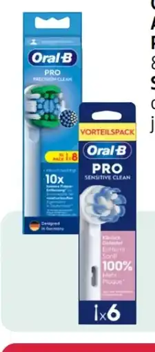Rossmann Oral-B Aufsteckzahnbürsten Pro Precision Clean Angebot