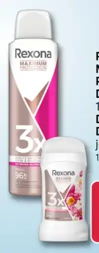 Rossmann Rexona Maximum Protection Deospray Angebot