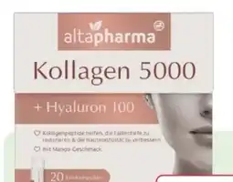 Rossmann Altapharma Kollagen 5000 + Hyaluron 100 Angebot