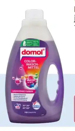 Rossmann Domol Colorwaschmittel Angebot