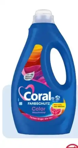 Rossmann Coral Waschmittel Flüssig Angebot