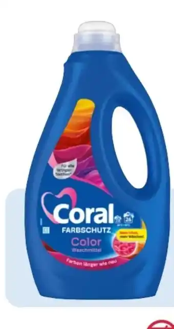 Rossmann Coral Waschmittel Flüssig Angebot