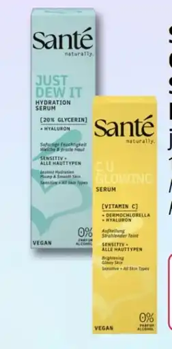 Rossmann Sante C U Glowing Serum Angebot