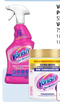 Rossmann Vanish Pulver Angebot