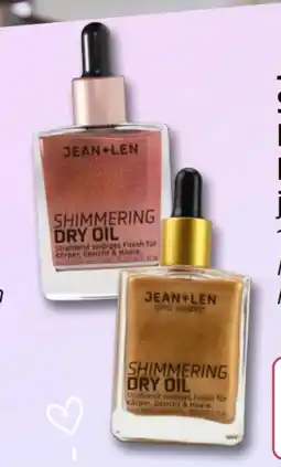 Rossmann Jean & Len Shimmering Dry Oil Angebot