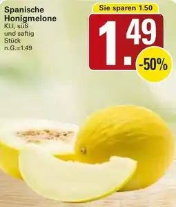 WEZ Spanische Honigmelone Angebot
