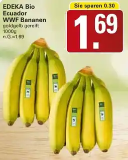 WEZ EDEKA Bio Ecuador WWF Bananen Angebot