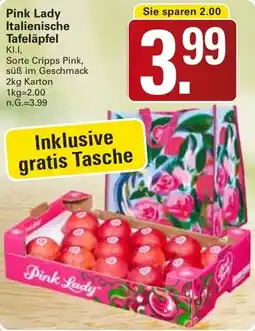 WEZ Pink Lady Italienische Tafeläpfel Angebot