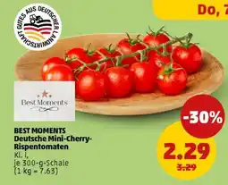PENNY BEST MOMENTS Deutsche Mini-Cherry-Rispentomaten Angebot
