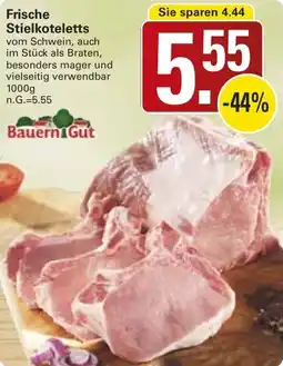 WEZ Frische Stielkoteletts Angebot