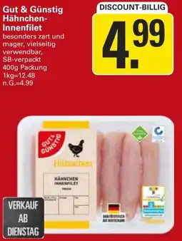 WEZ Gut & Günstig Hähnchen Innenfilet Angebot