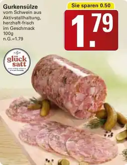WEZ glück satt Gurkensülze Angebot