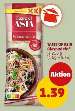 PENNY TASTE OF ASIA Glasnudeln Angebot