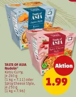 PENNY TASTE OF ASIA Nudeln Angebot