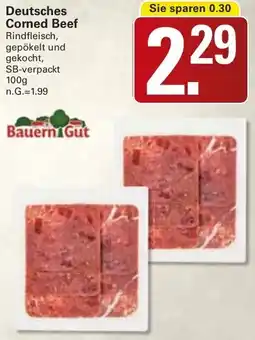 WEZ Bauern Gut Deutsches Corned Beef Angebot