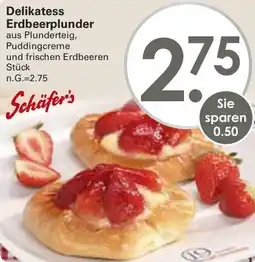 WEZ Delikatess Erdbeerplunder Angebot