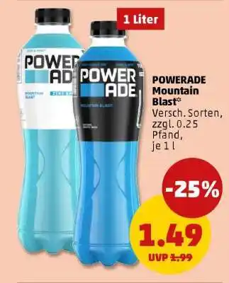 PENNY Powerade Mountain Blast Angebot