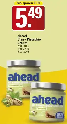 WEZ ahead Crazy Pistachio Cream Angebot