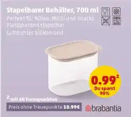 PENNY Stapelbarer Behälter, 700 ml Angebot