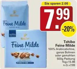 WEZ Tchibo Feine Milde Angebot